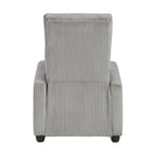 Fauteuil inclinable Covelo en velours côtelé