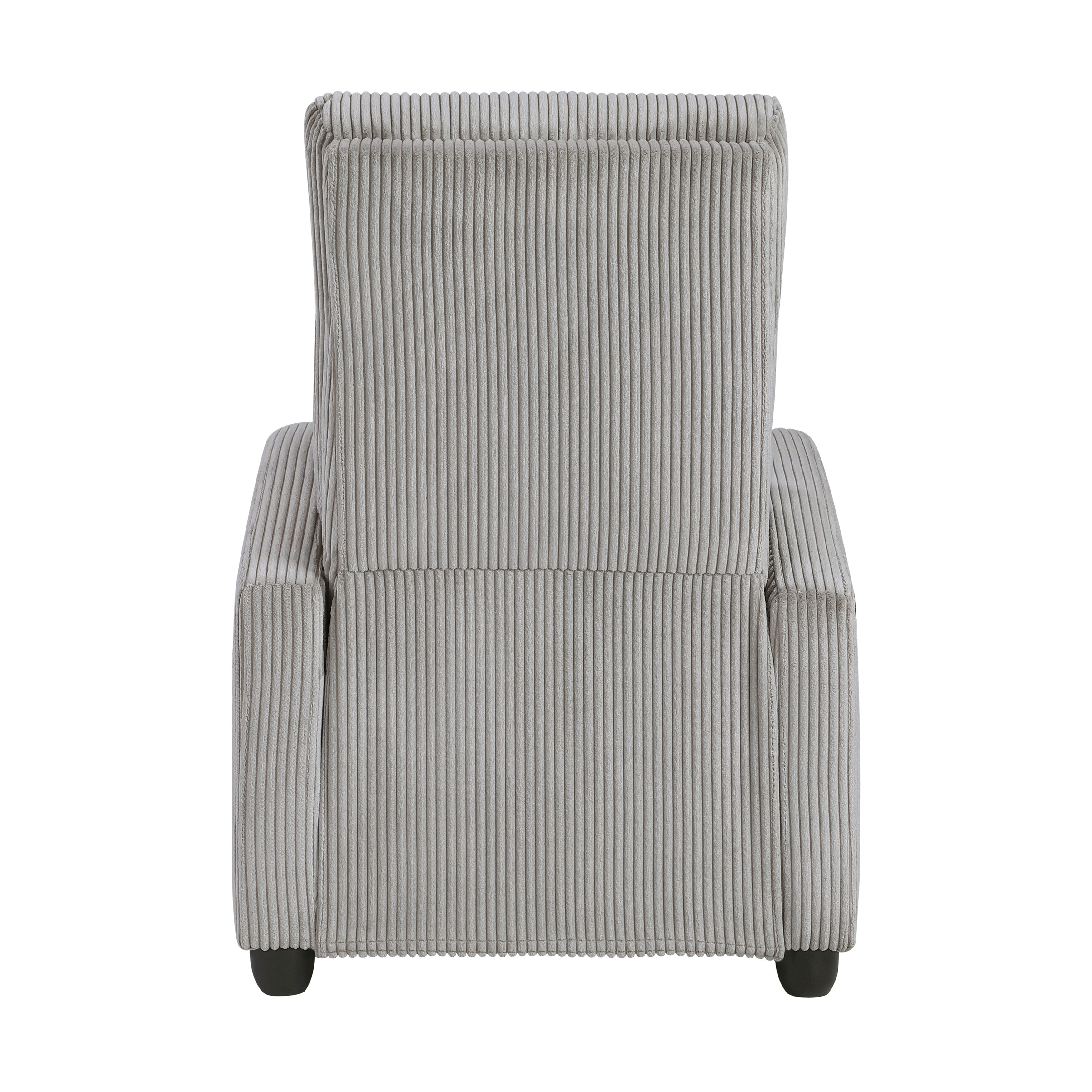 Fauteuil inclinable Covelo en velours côtelé