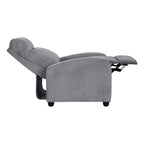 Fauteuil inclinable Covelo en velours côtelé