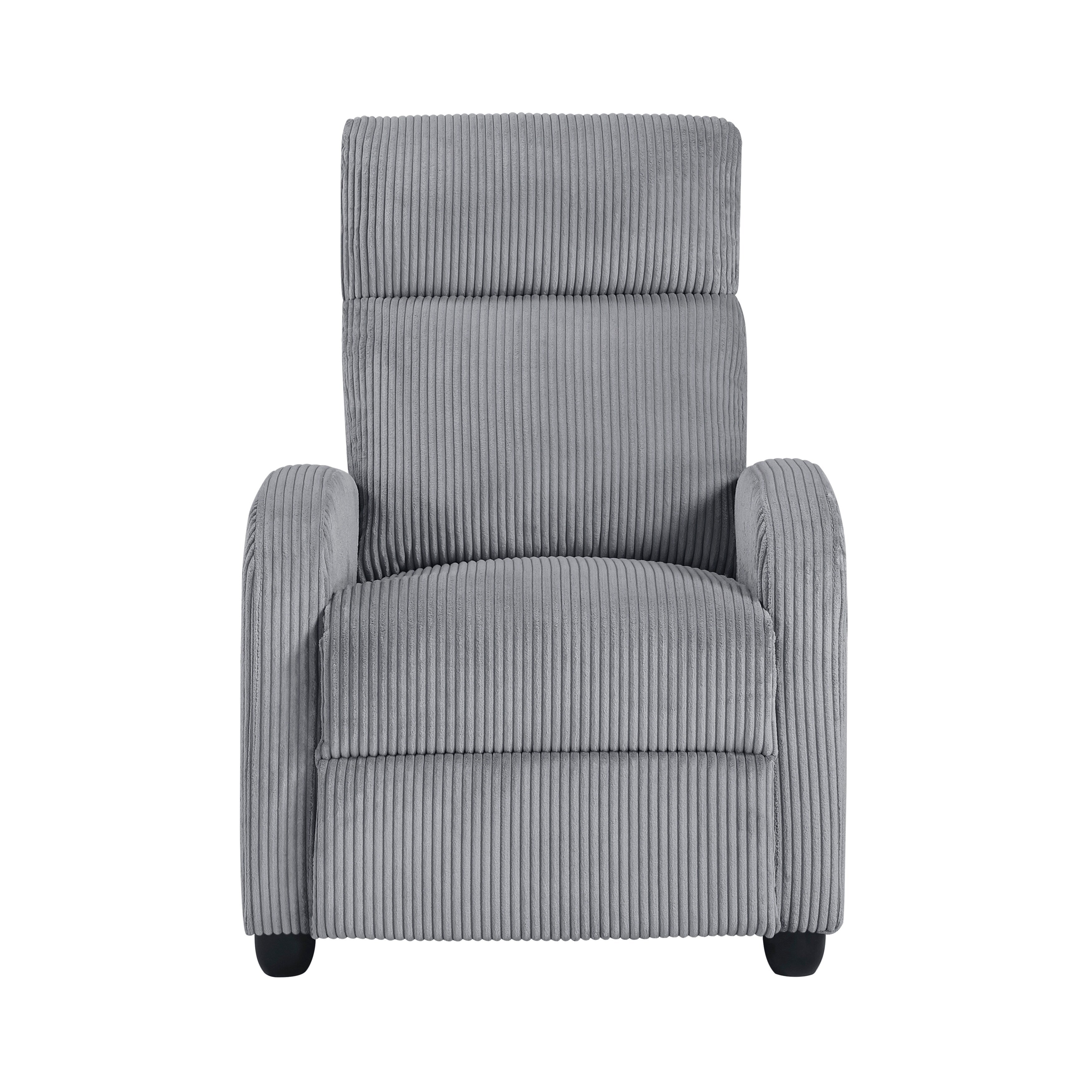 Fauteuil inclinable Covelo en velours côtelé