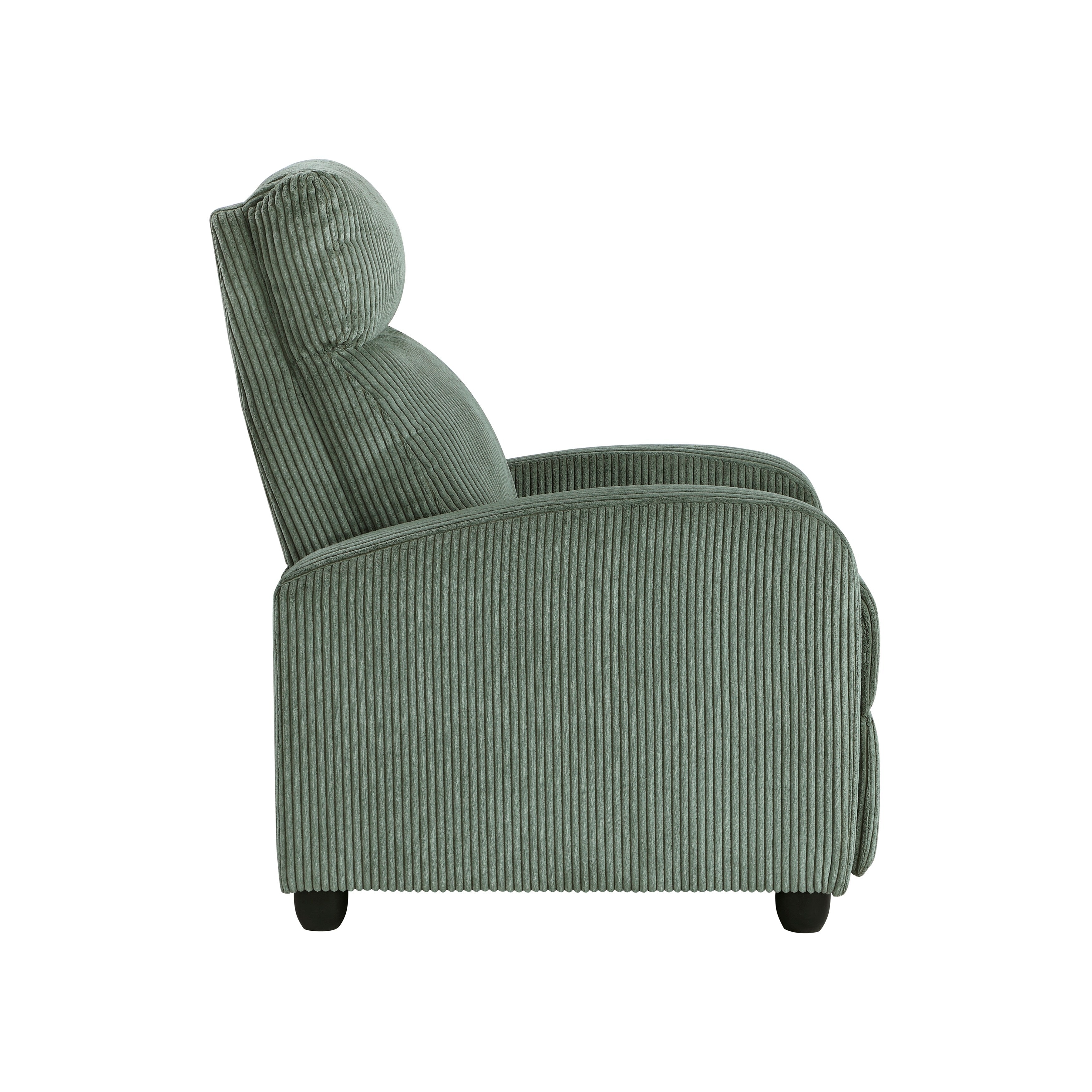Fauteuil inclinable Covelo en velours côtelé