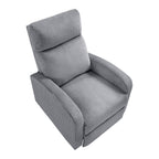 Fauteuil inclinable Covelo en velours côtelé