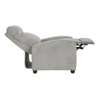 Fauteuil inclinable Covelo en velours côtelé