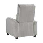 Fauteuil inclinable Covelo en velours côtelé