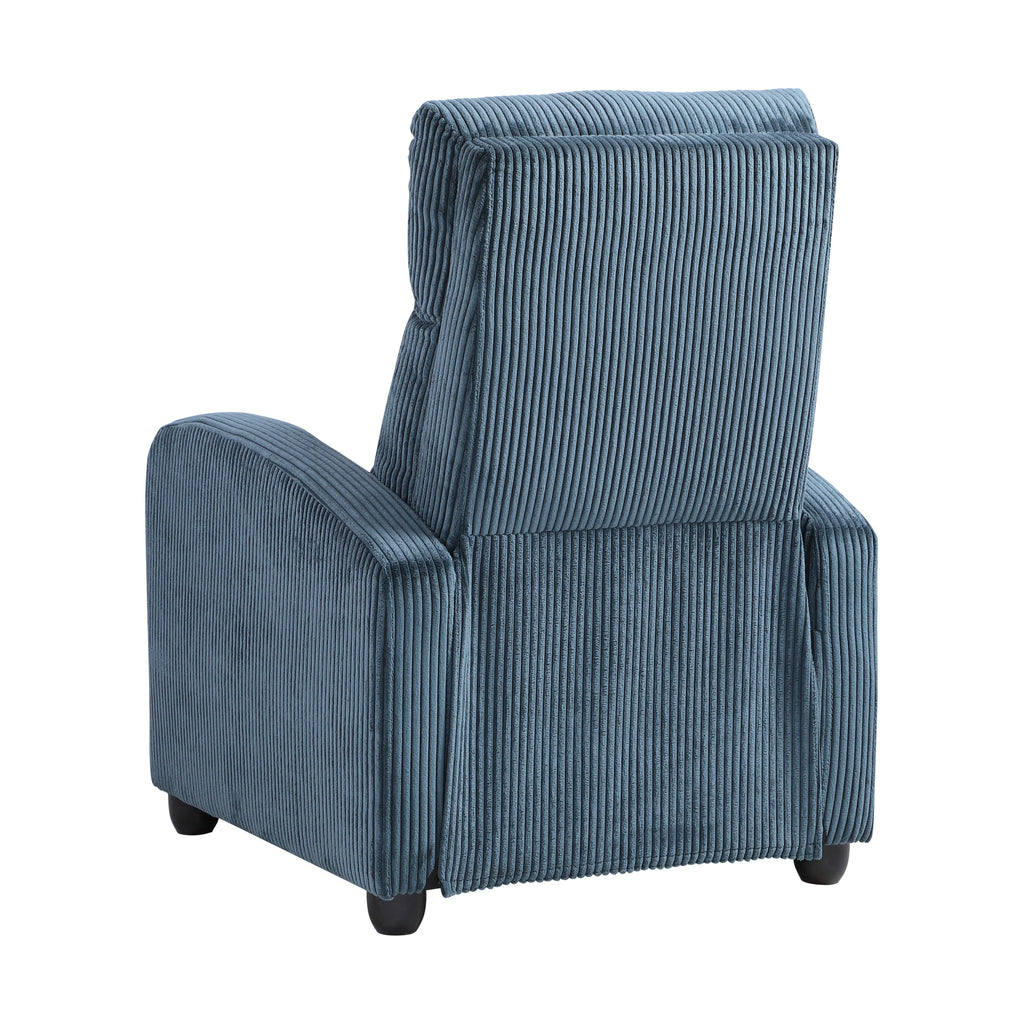 Fauteuil inclinable Covelo en velours côtelé