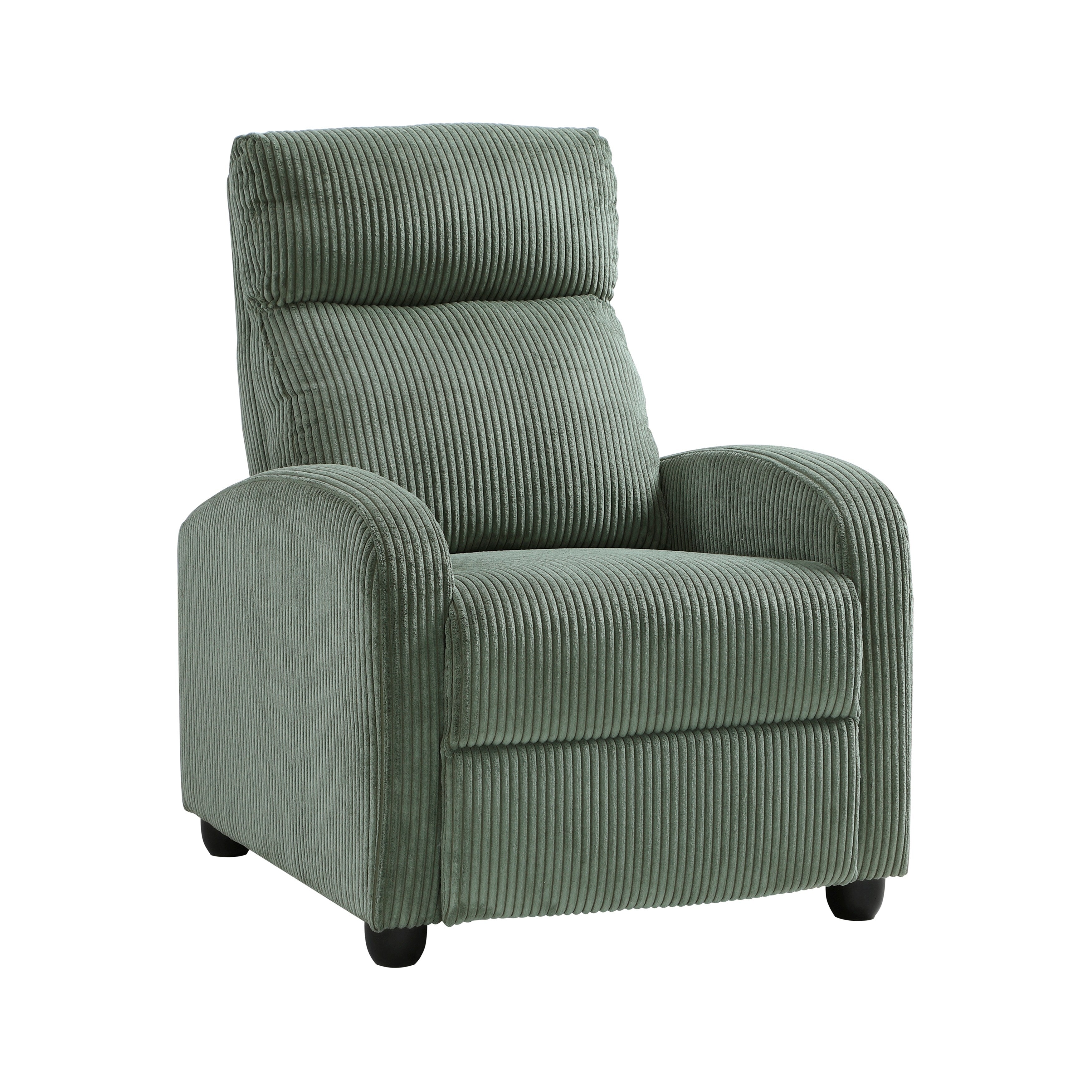 Fauteuil inclinable Covelo en velours côtelé