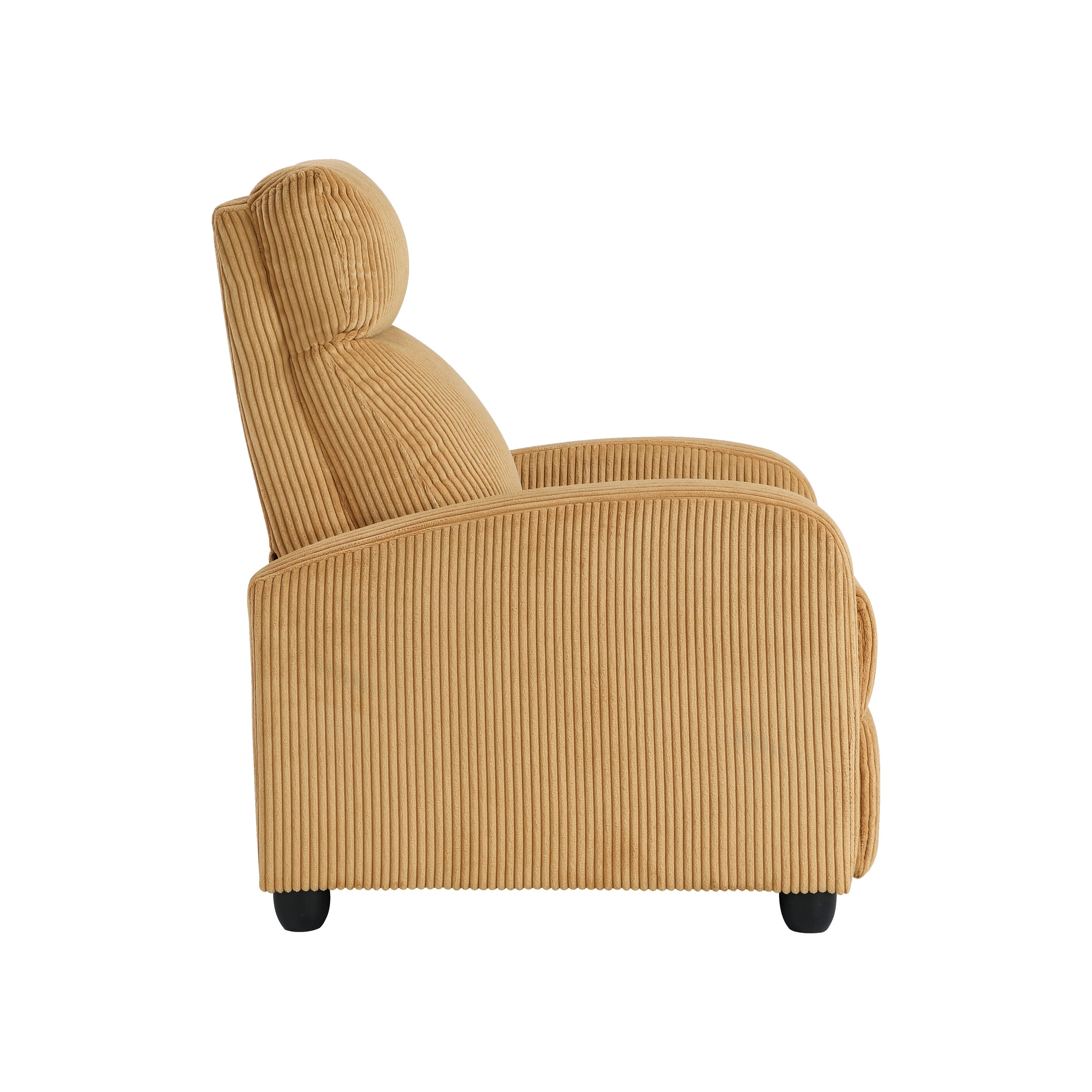 Fauteuil inclinable Covelo en velours côtelé