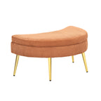 Fauteuil simple Cozy 43 avec 3 coussins - Tissu velours côtelé confortable pour salle de réunion et usage domestique