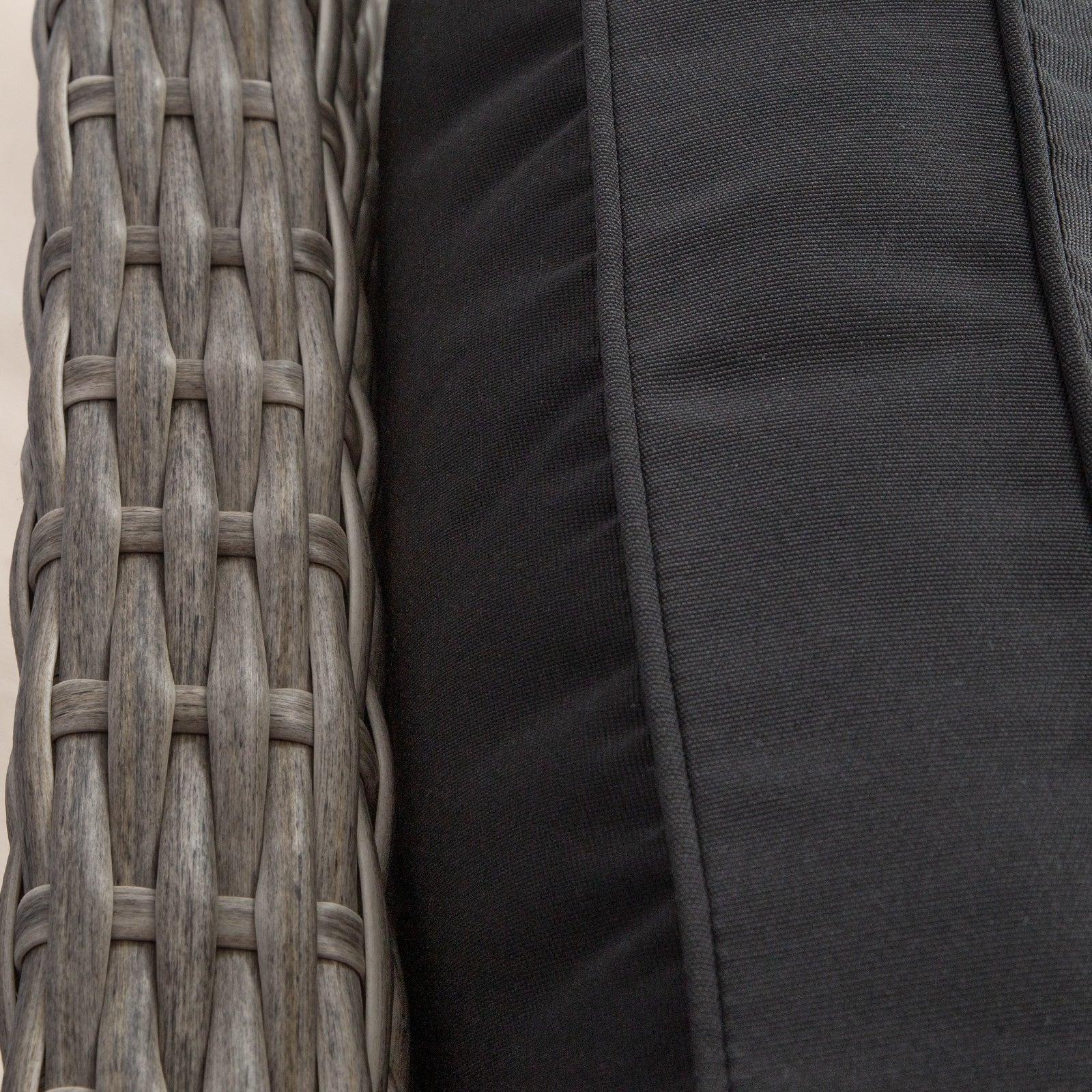 Ensemble de 3 chaises pivotantes à bascule en osier pour patio Cozywor