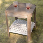 Ensemble de 3 chaises pivotantes à bascule en osier pour patio Cozywor