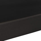 Sommier à ressorts en métal CraftPorch de 5 pouces avec housse en lin noir