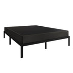 Sommier à ressorts en métal CraftPorch de 5 pouces avec housse en lin noir