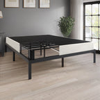 Sommier à ressorts en métal CraftPorch de 5 pouces avec housse en lin gris chaud