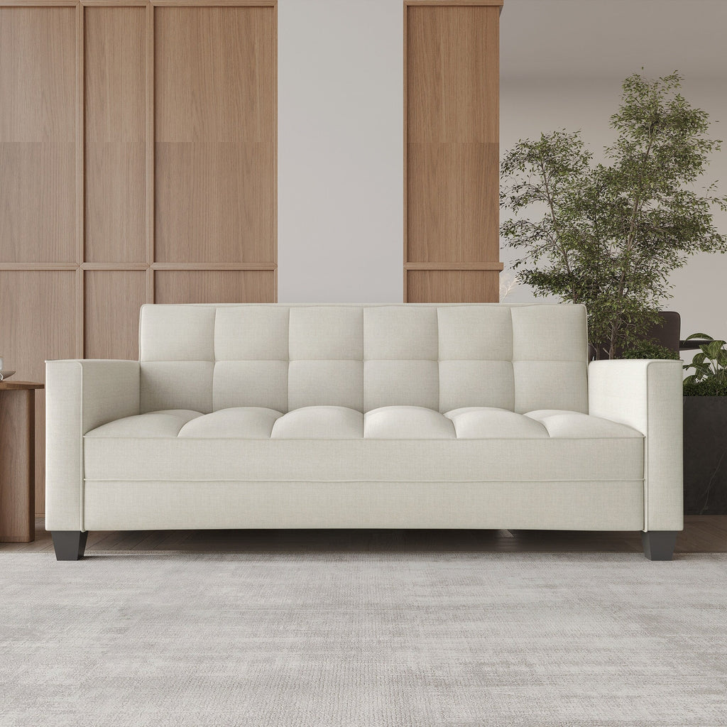 Canapé rembourré en lin moderne et chic de CraftPorch