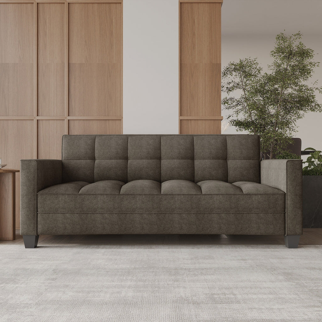 Canapé rembourré en lin moderne et chic de CraftPorch