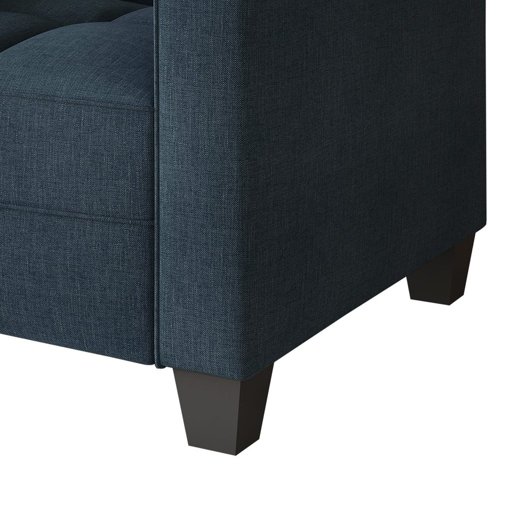 Canapé rembourré en lin moderne et chic de CraftPorch