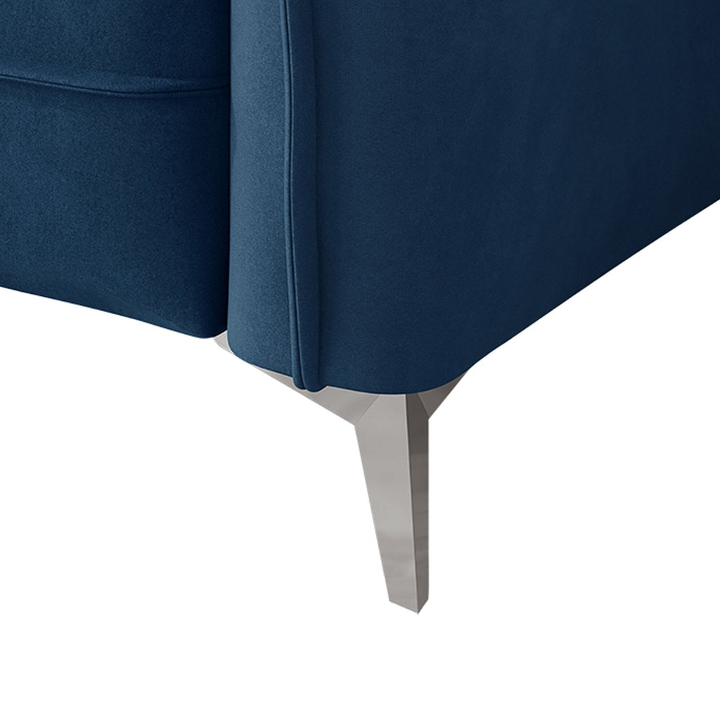 Canapé luxueux rembourré en velours CraftPorch