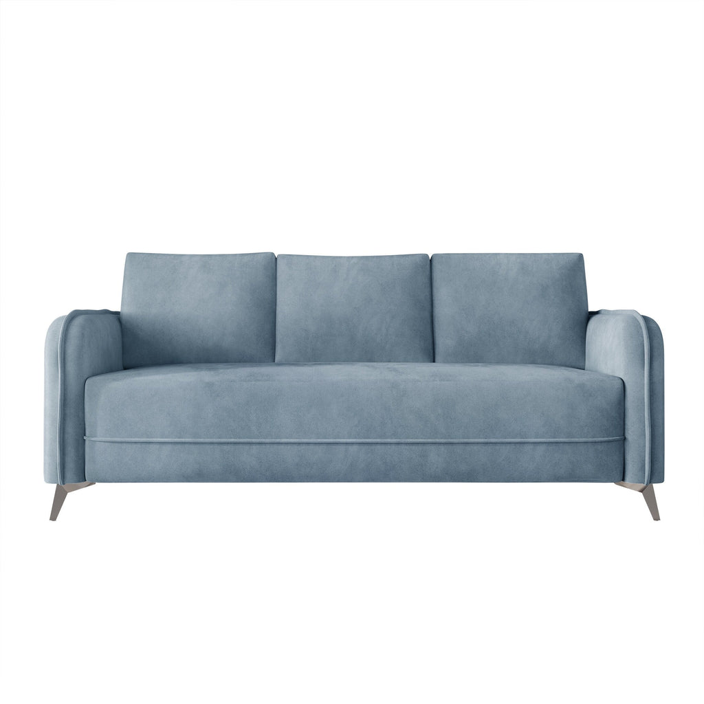 Canapé luxueux rembourré en velours CraftPorch