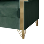 Canapé luxueux rembourré en velours CraftPorch