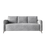 Canapé luxueux rembourré en velours CraftPorch