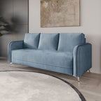 Canapé luxueux rembourré en velours CraftPorch