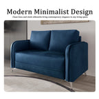 Canapé luxueux rembourré en velours CraftPorch