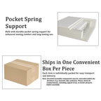 Canapé luxueux rembourré en velours CraftPorch