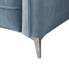 Canapé luxueux rembourré en velours CraftPorch