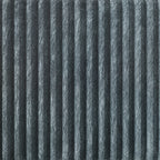 Canapé rembourré en velours côtelé CraftPorch de style milieu de siècle moderne