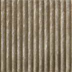 Canapé rembourré en velours côtelé CraftPorch de style milieu de siècle moderne