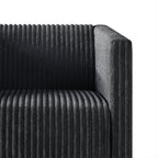 Canapé rembourré en velours côtelé CraftPorch moderne et glamour