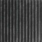 Canapé rembourré en velours côtelé CraftPorch moderne et glamour