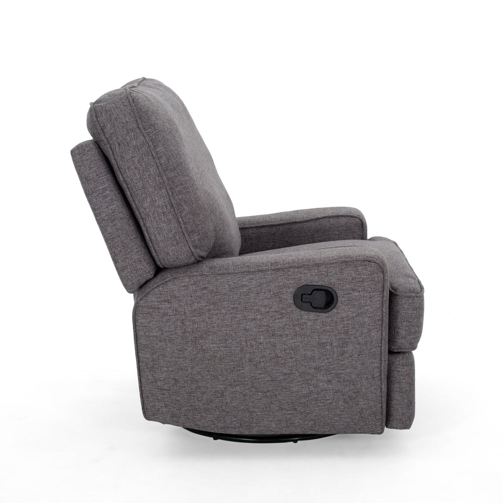 Fauteuil inclinable traditionnel Crockett avec pivot par Christopher Knight Home