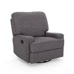 Fauteuil inclinable traditionnel Crockett avec pivot par Christopher Knight Home