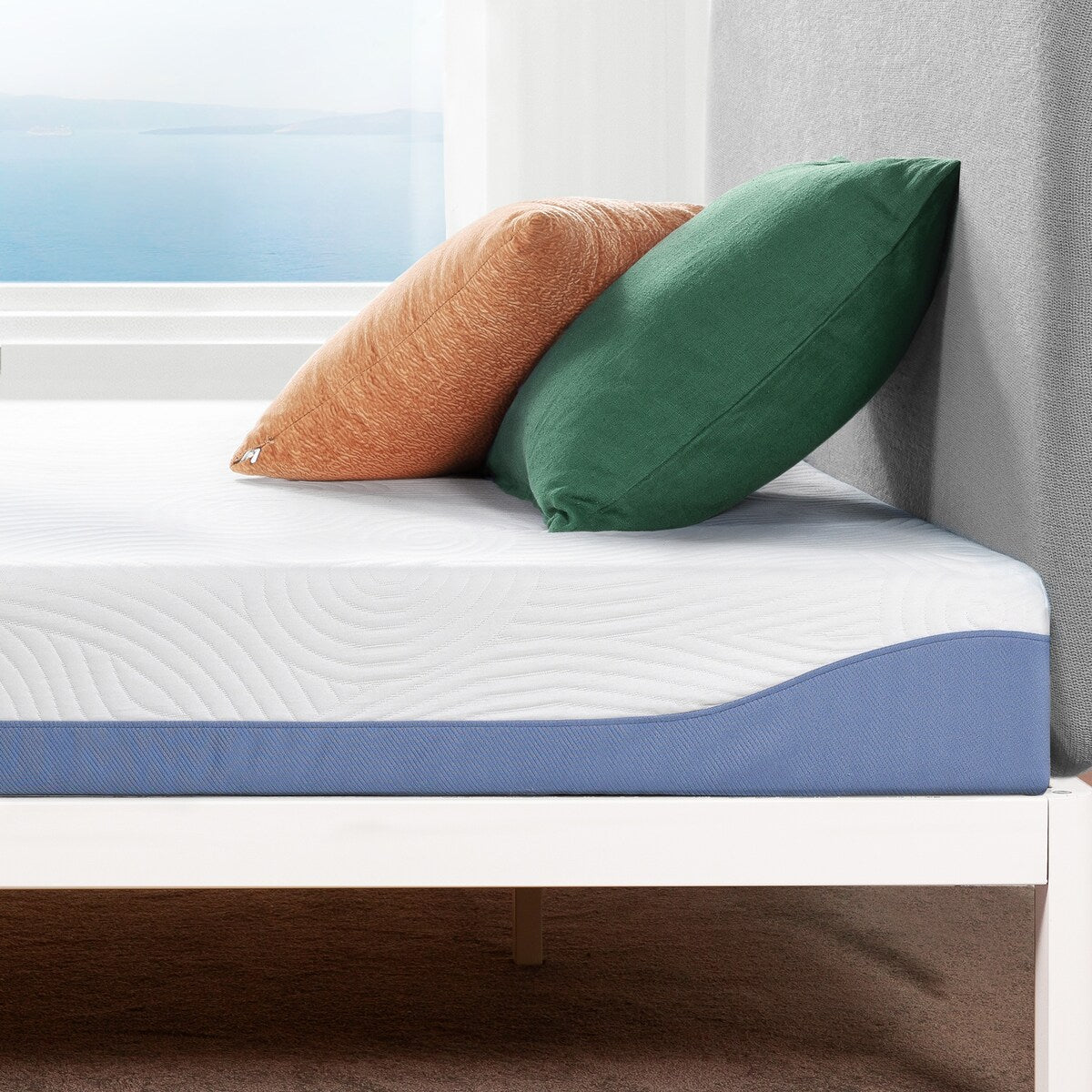 Matelas en mousse à mémoire de forme de 8 pouces avec housse de qualité supérieure