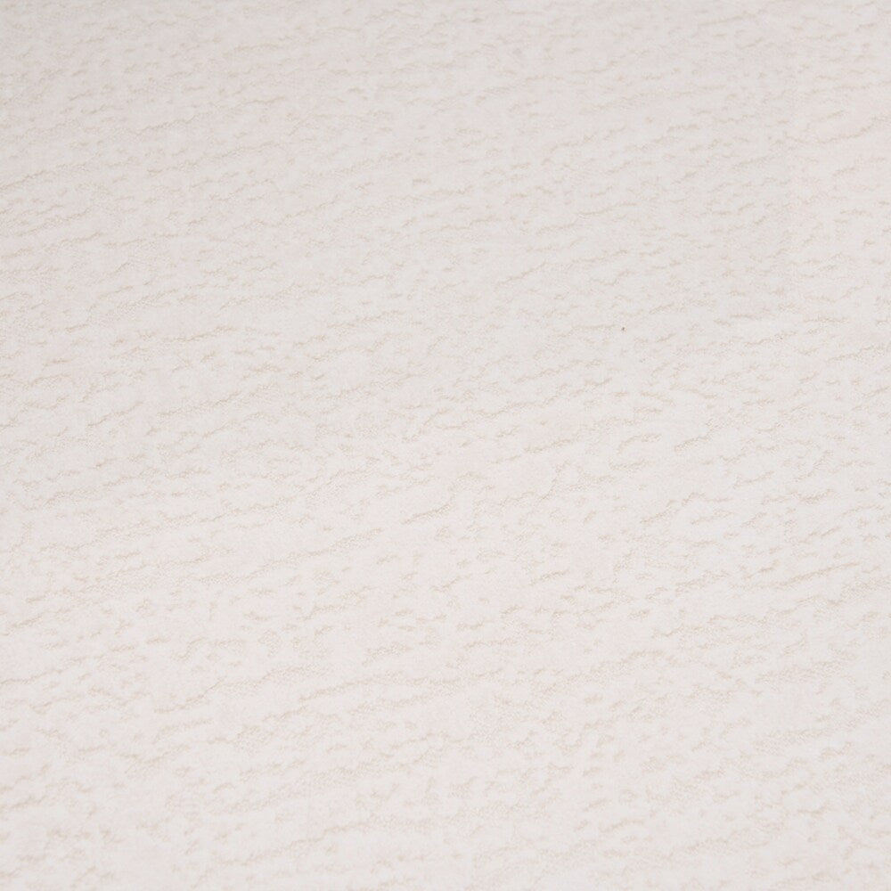 Canapé causeuse incurvé blanc en éponge à compression complète