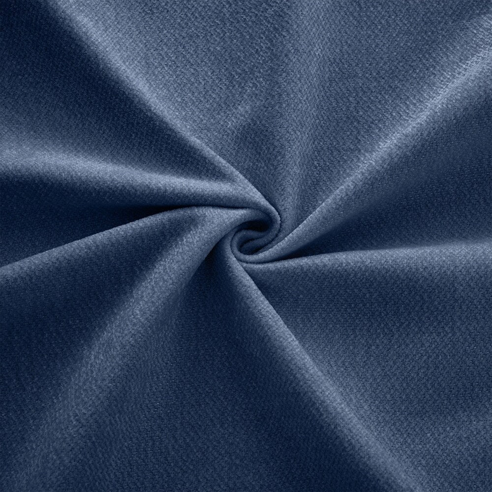 Canapé en chenille avec dossier et accoudoirs cylindriques et siège de rangement