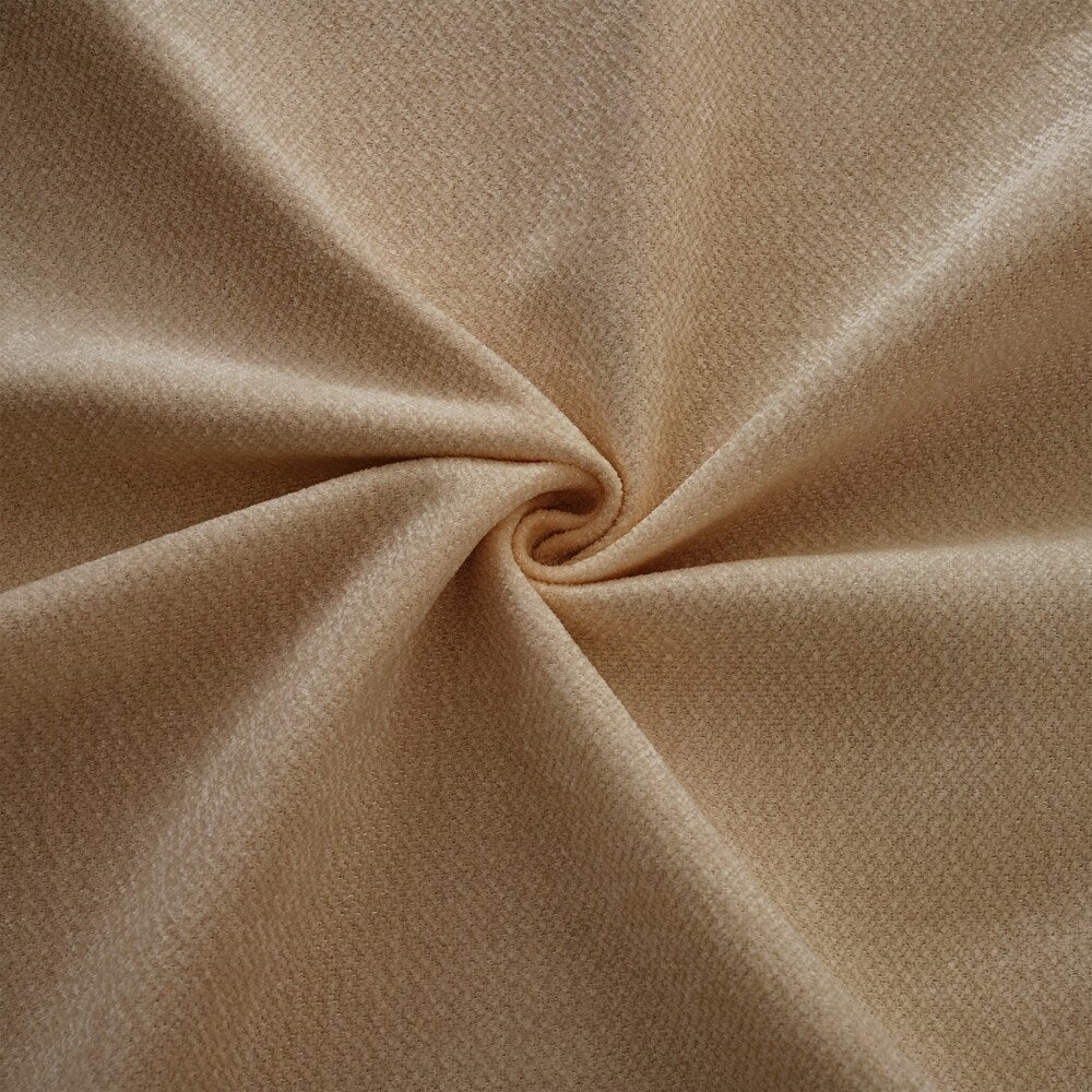 Canapé en chenille avec dossier et accoudoirs cylindriques et siège de rangement