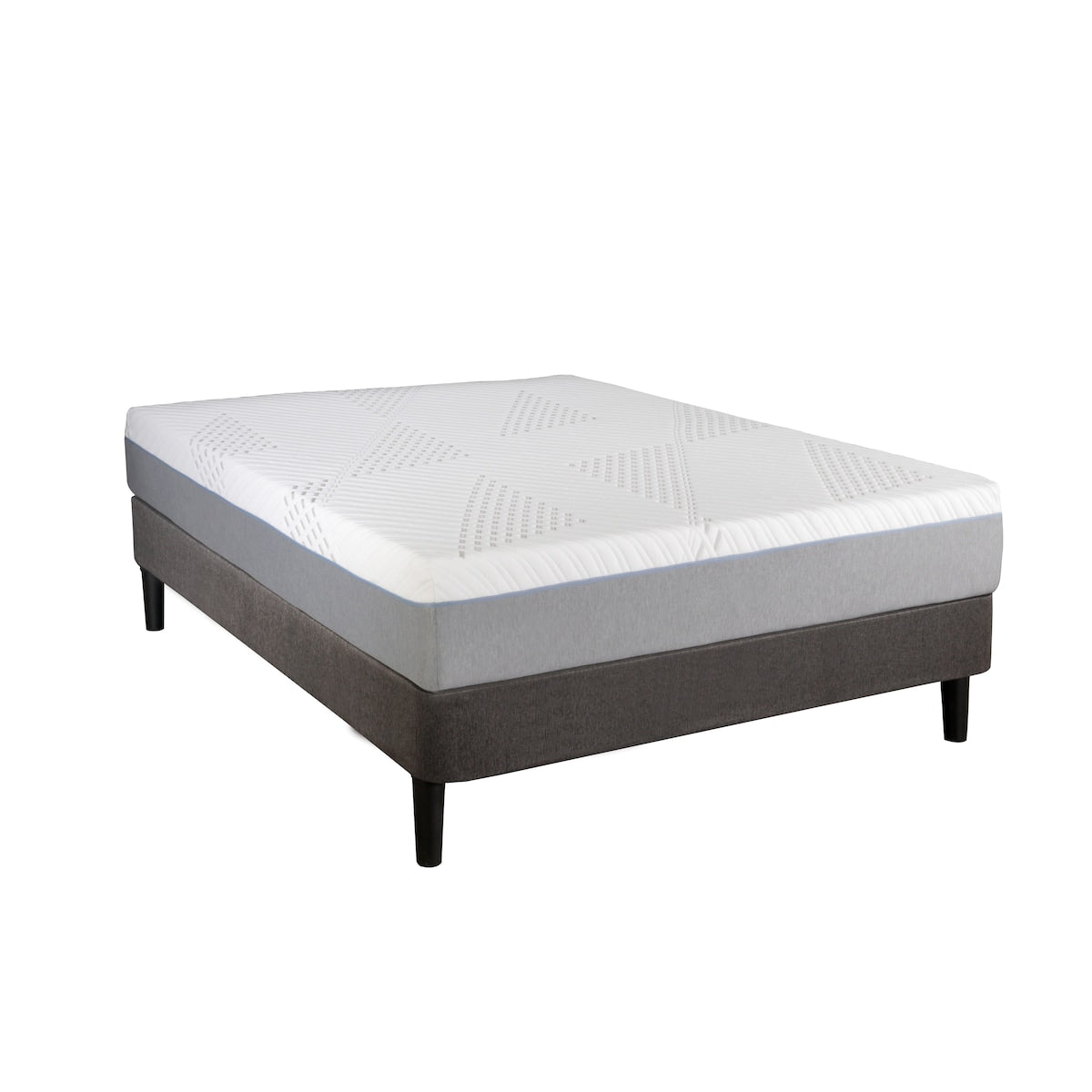 Matelas hybride Cypress 10'' à ressorts ensachés et gel rafraîchissant à mémoire de forme, housse amovible