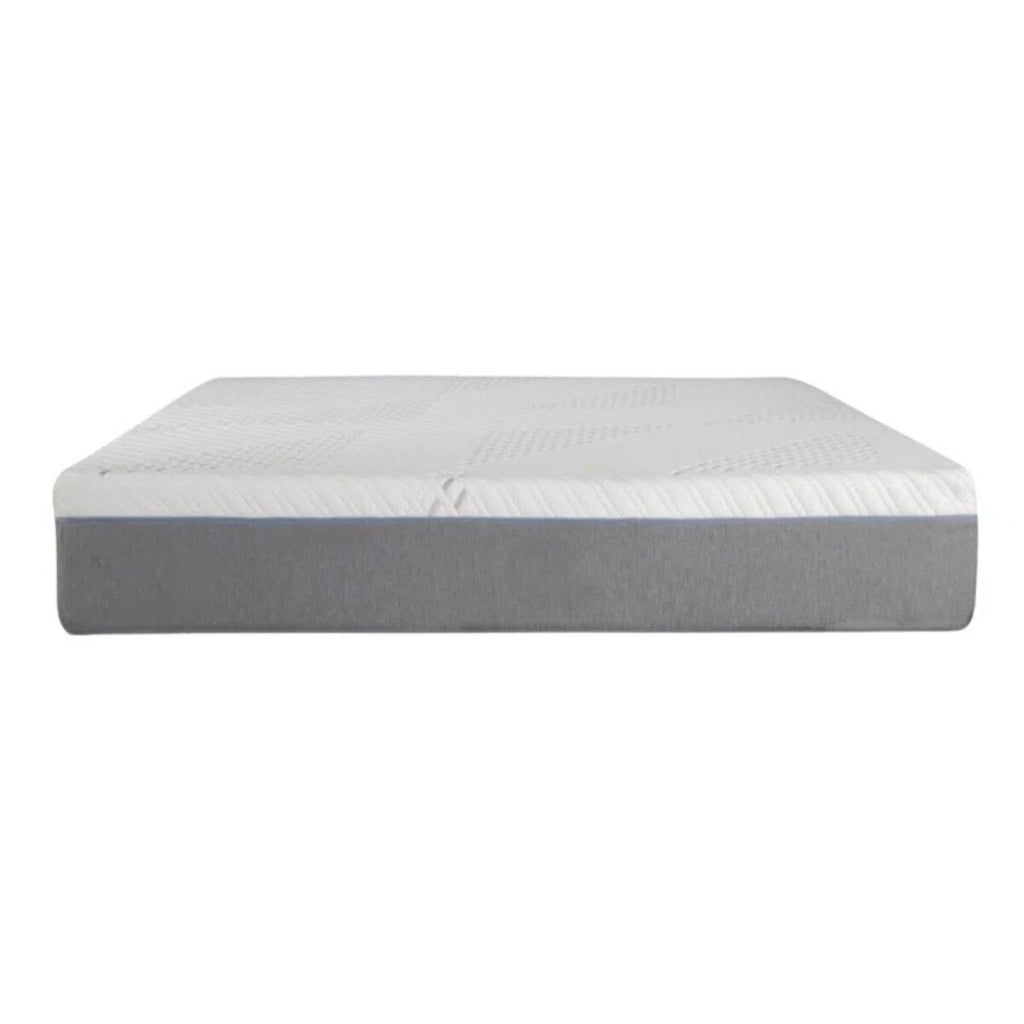 Matelas hybride Cypress 10 pouces à ressorts ensachés en gel rafraîchissant moyen, housse amovible par BRN