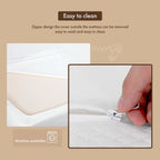 Matelas hypoallergénique à mémoire de forme CertiPUR-US Gel DH BASIC 10 pouces par Denhour