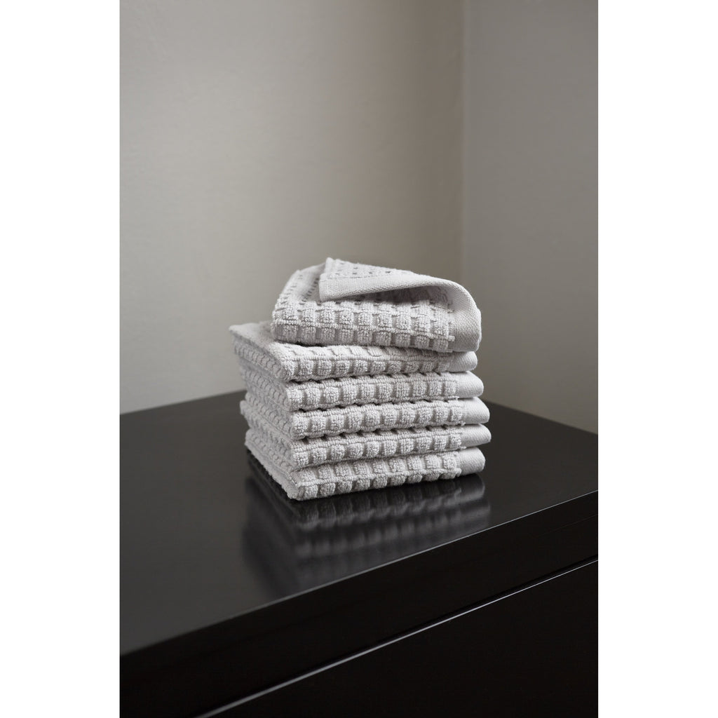 Ensemble de 6 débarbouillettes à séchage rapide DKNY - Lot de serviettes