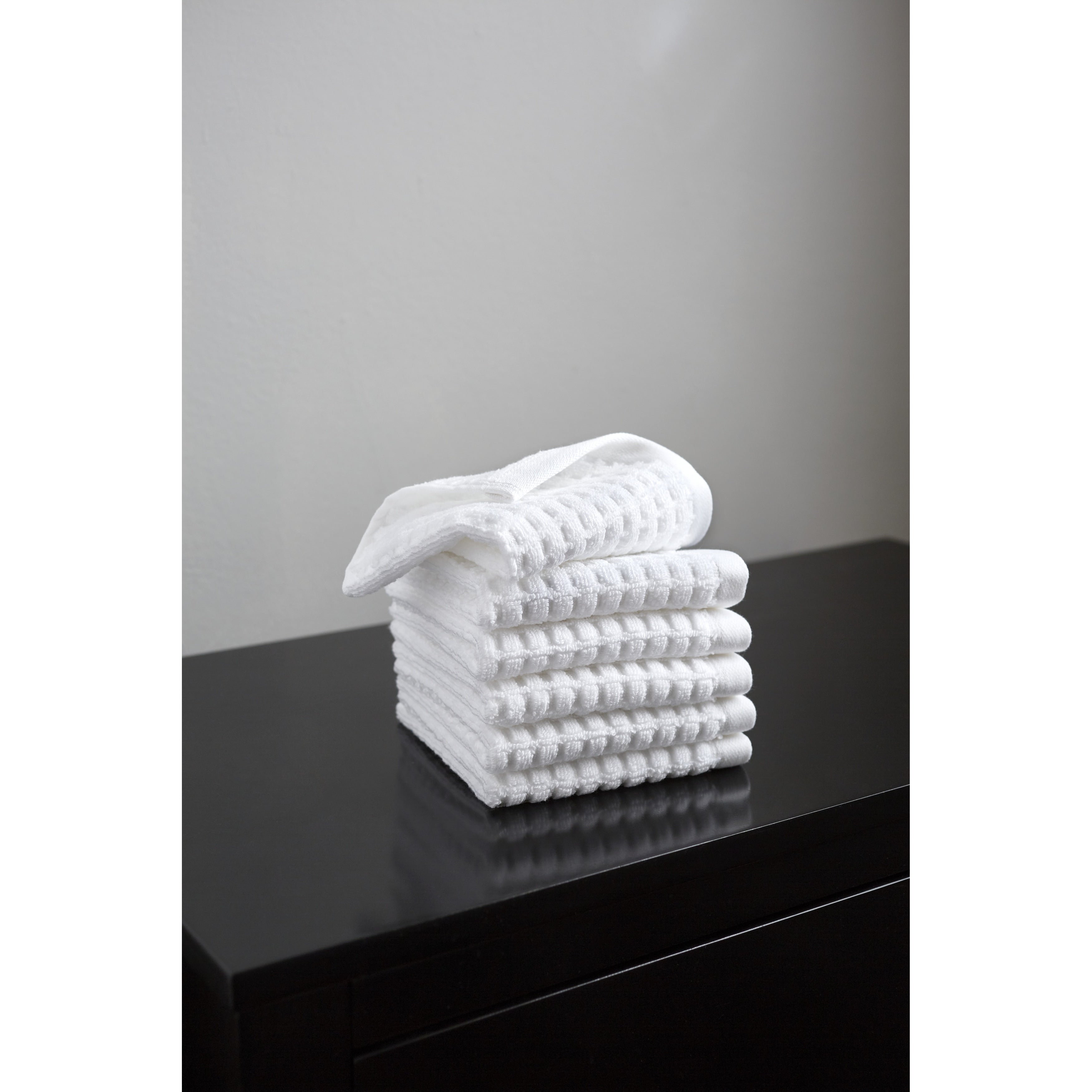 Ensemble de 6 débarbouillettes à séchage rapide DKNY - Lot de serviettes