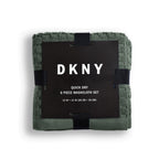 Ensemble de 6 débarbouillettes à séchage rapide DKNY - Lot de serviettes