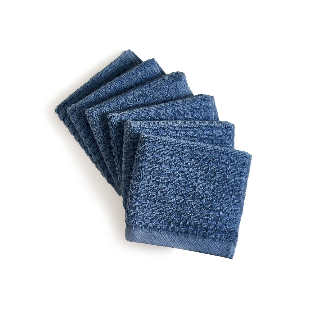 Ensemble de 6 débarbouillettes à séchage rapide DKNY - Lot de serviettes