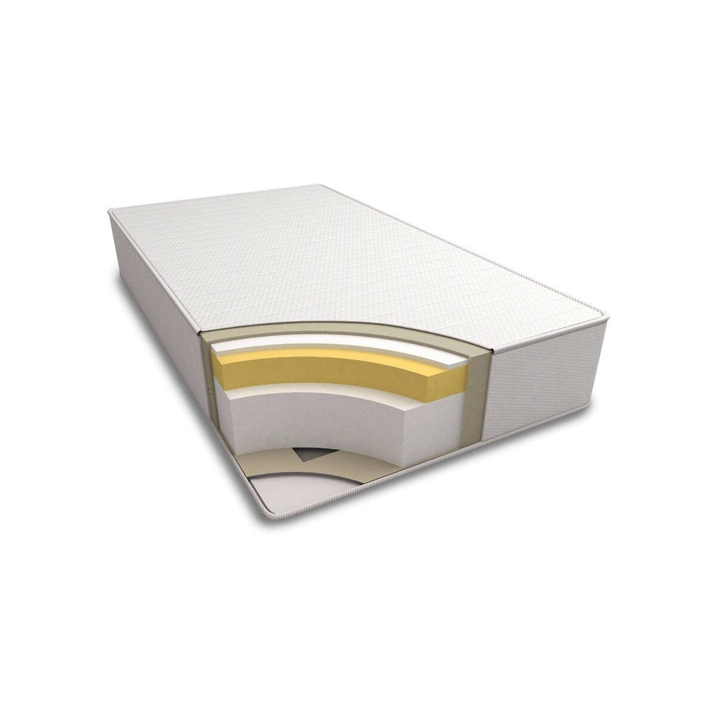 Matelas Daily Boutik Twin en mousse à mémoire de forme de 12 pouces d'épaisseur avec housse en tissu tricoté doux