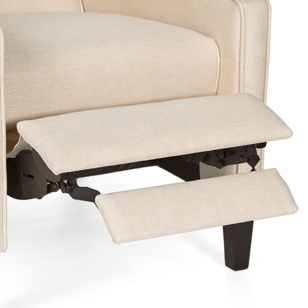 Fauteuil club inclinable en tissu Dalton par Christopher Knight Home