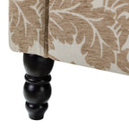 Fauteuil inclinable manuel Damaris de style milieu de siècle avec dossier à oreilles, lot de 2 par HULALA HOME