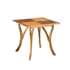 Christopher Knight Home Danby Ensemble de salle à manger d'extérieur 5 pièces en bois d'acacia et osier