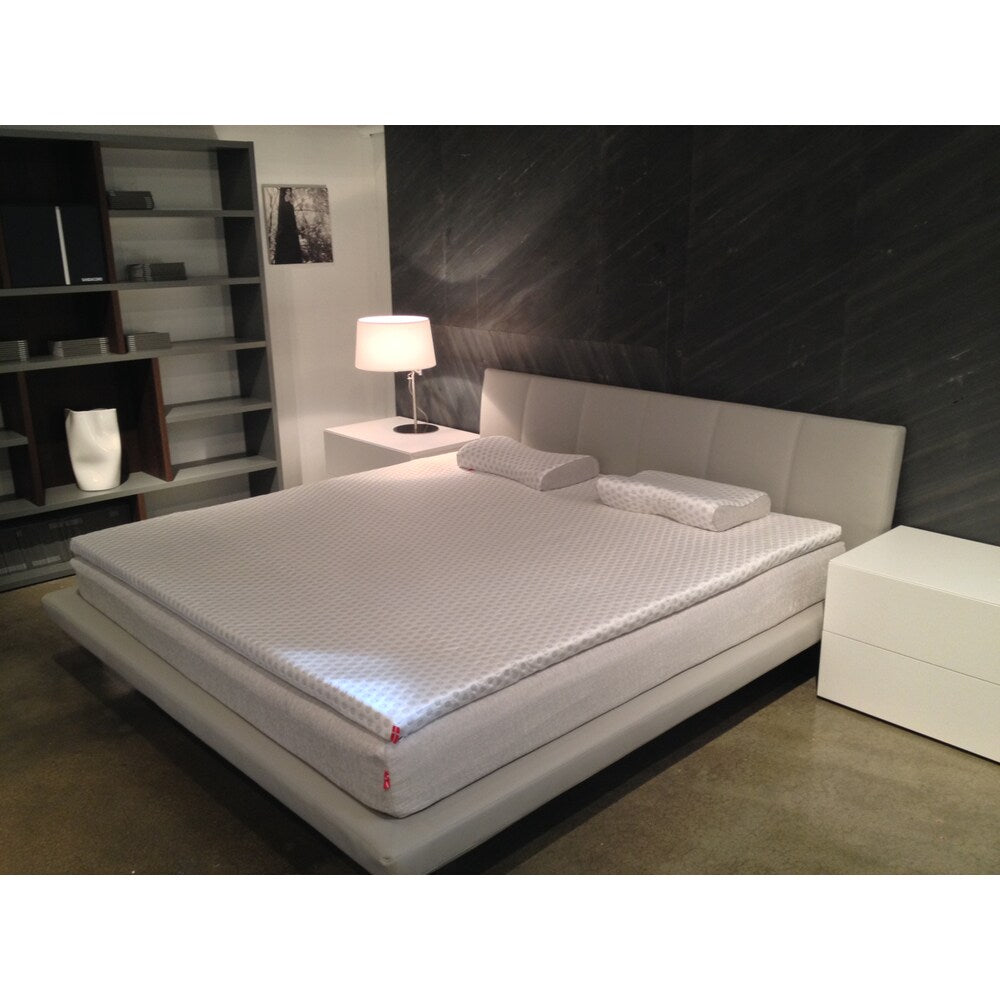 Matelas en mousse à mémoire de forme Danican Cool Pointe 8 pouces King size - Blanc